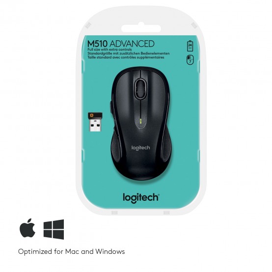 Mouse Logitech Wireless Mouse M510 910-001826