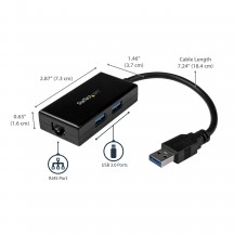 Hub StarTech.com USB31000S2H