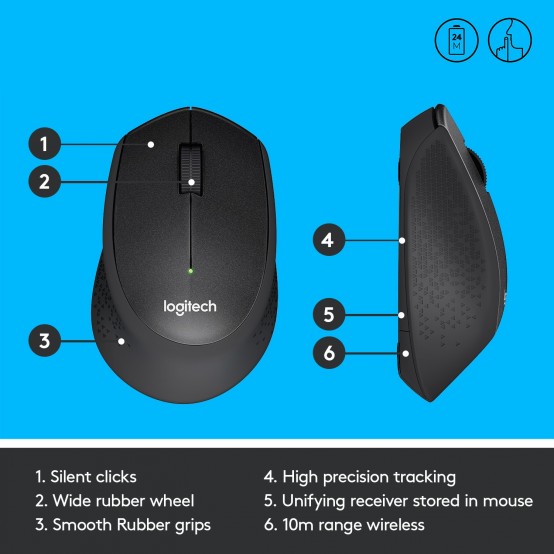 Mouse Logitech M330 910-004909