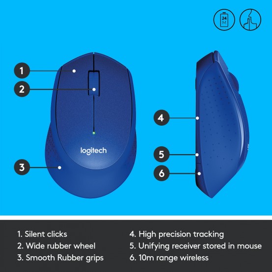 Mouse Logitech M330 910-004910