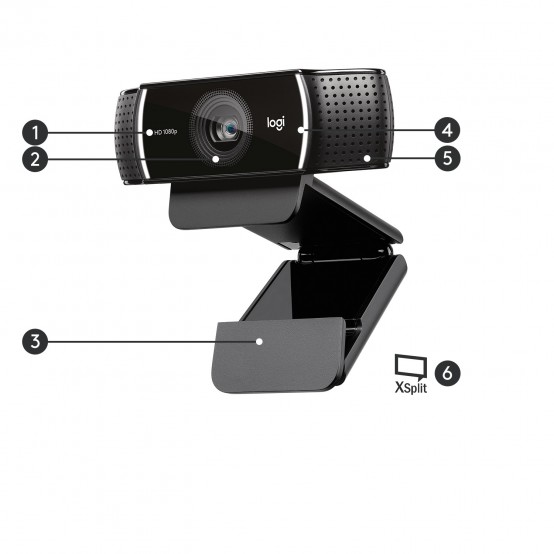 Camera web Logitech Webcam C922 Pro Stream 960-001088