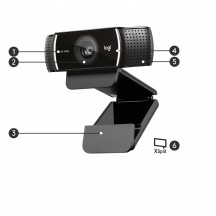Camera web Logitech Webcam C922 Pro Stream 960-001088