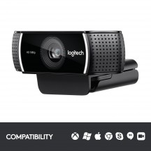 Camera web Logitech Webcam C922 Pro Stream 960-001088