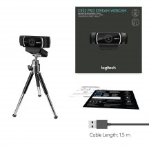 Camera web Logitech Webcam C922 Pro Stream 960-001088