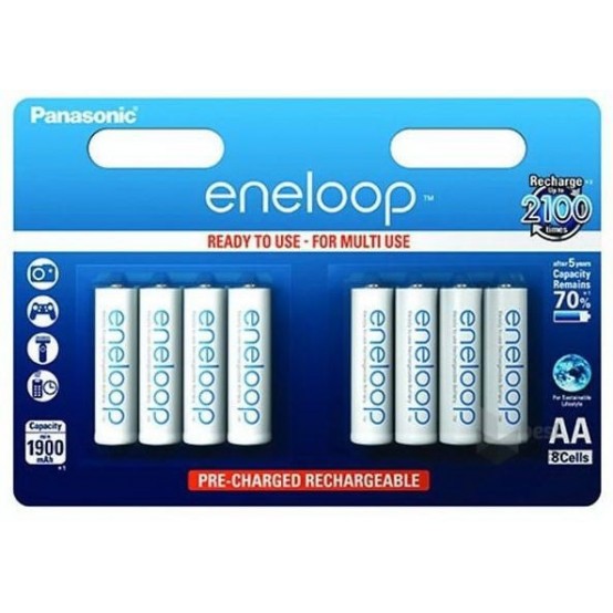 Acumulator Panasonic Eneloop BK-3MCCE-8BE