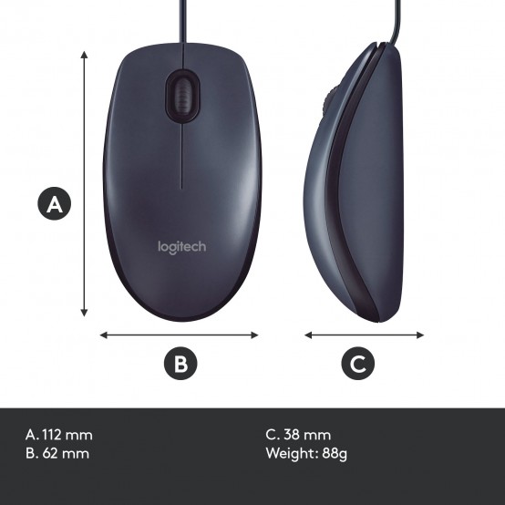 Mouse Logitech M100 910-005003