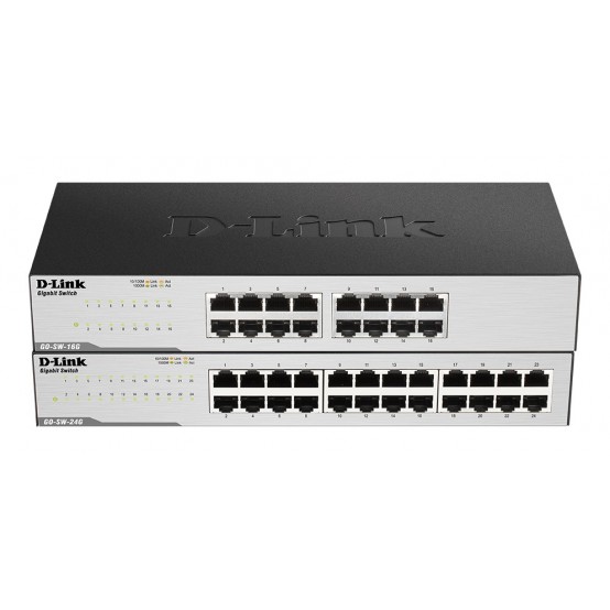 Switch D-Link GO-SW-16G/E