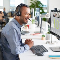 Casca Logitech USB Headset H390 981-000406