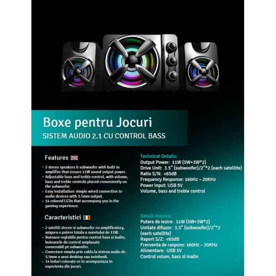 Boxe Spacer THUNDER SPB-THUNDER