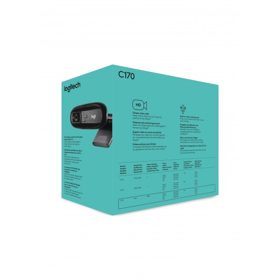 Camera web Logitech Webcam C170 960-001066