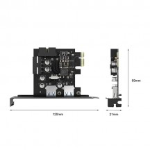 Adaptor Orico USB 3.0 PME-4UI