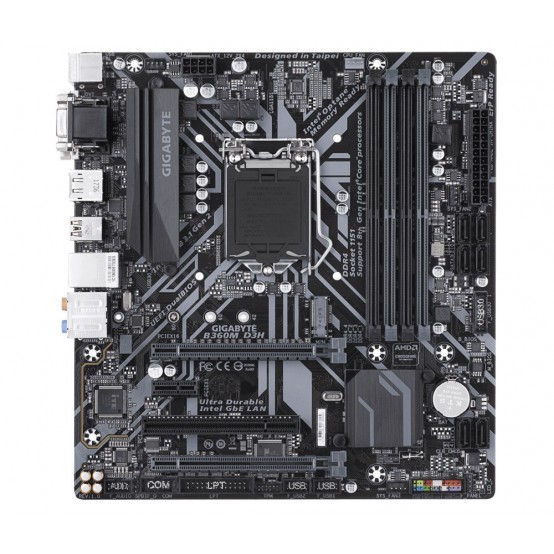 Placa de baza GigaByte B360M D3H