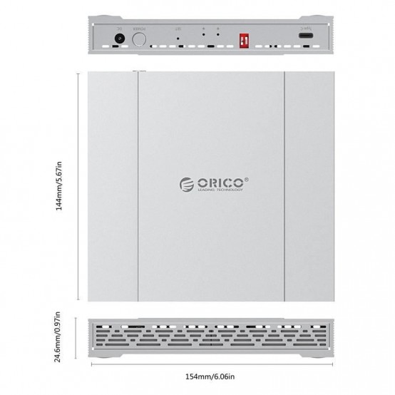Rack Orico  2529RC3-EU-SV