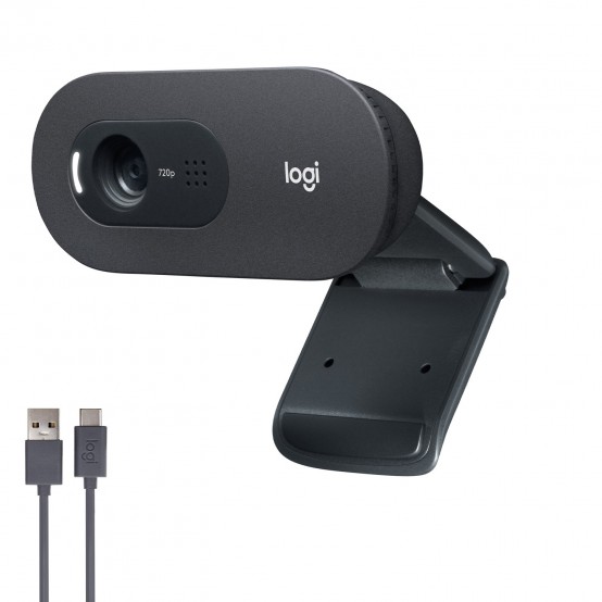 Camera web Logitech C505 HD Webcam with Long Range Microphone 960-001364
