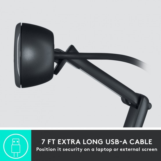 Camera web Logitech C505 HD Webcam with Long Range Microphone 960-001364