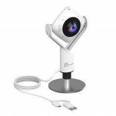 Camera web J5Create 360° All Around Webcam JVCU360-N