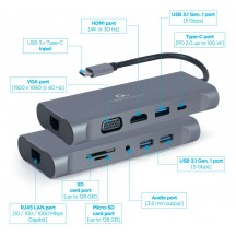 Docking Station Gembird  A-CM-COMBO7-01
