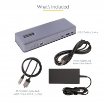 Docking Station StarTech.com USB-C, 4K, Chromebook DK31C3MNCRUE