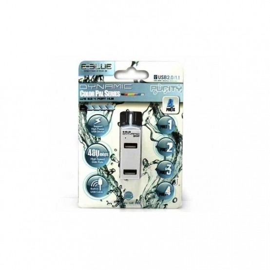 Hub E-Blue Dynamic Purity White  EHB036WH