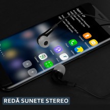 Casca Samsung Original Stereo Headset (EHS64AVFBE), Jack 3.5mm - Black (Bulk Packing) EHS64AVFBE
