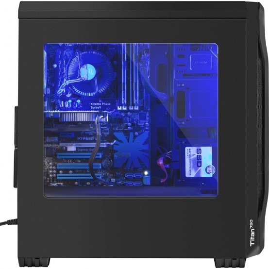 Carcasa Genesis Titan 750 Blue