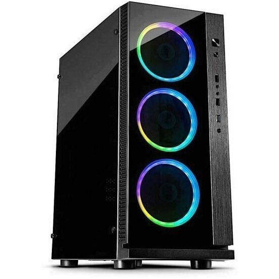 Carcasa Inter-Tech W-III-RGB