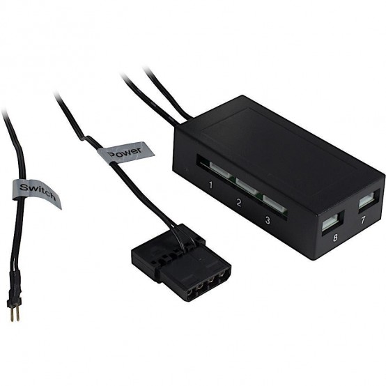 Carcasa Inter-Tech W-III-RGB