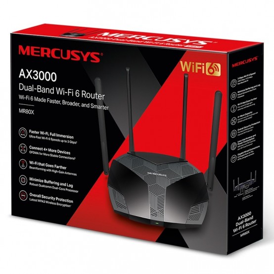 Router Mercusys  MR80X