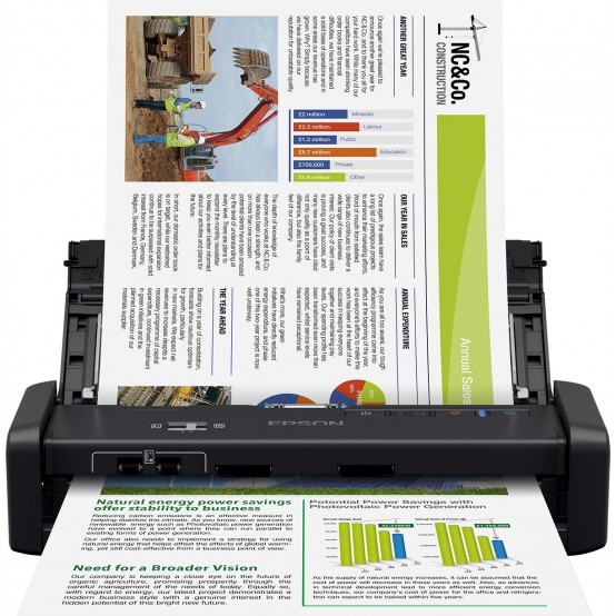 Scanner Epson WorkForce DS-360W B11B242401