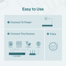 Switch TP-Link  TL-SF1008LP