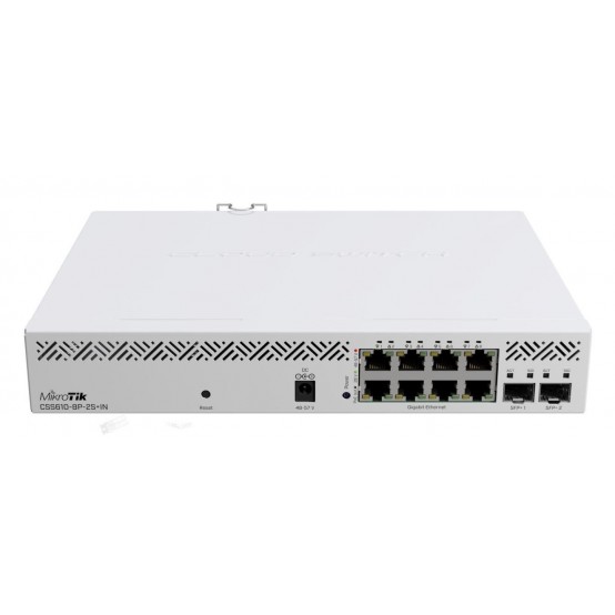 Switch MikroTik  CSS610-8P-2S+IN