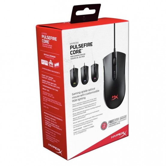 Mouse Kingston HyperX Pulsefire Core HX-MC004B