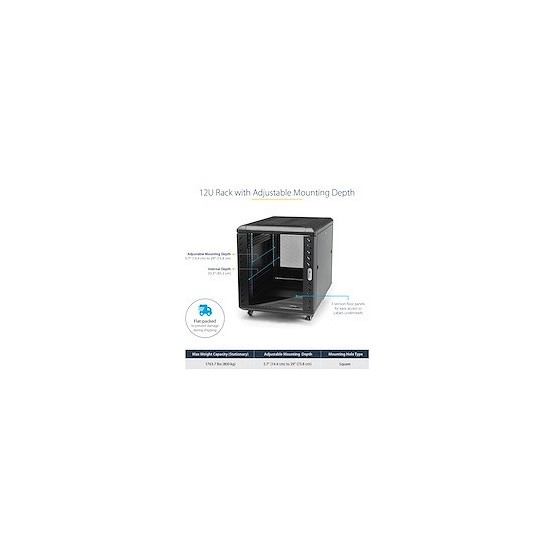 Cabinet StarTech.com  RK1236BKF