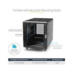 Cabinet StarTech.com  RK1536BKF 2