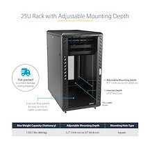 Cabinet StarTech.com  RK2536BKF