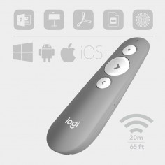 Presenter Logitech R500s Laser Pointer Presentation Remote 910-006520 2