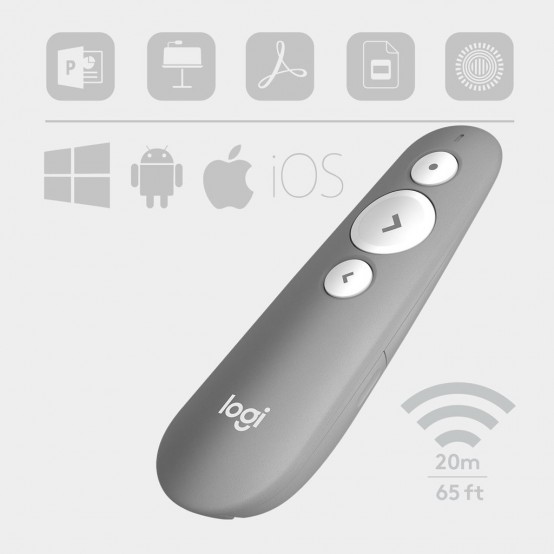 Presenter Logitech R500s Laser Pointer Presentation Remote 910-006520