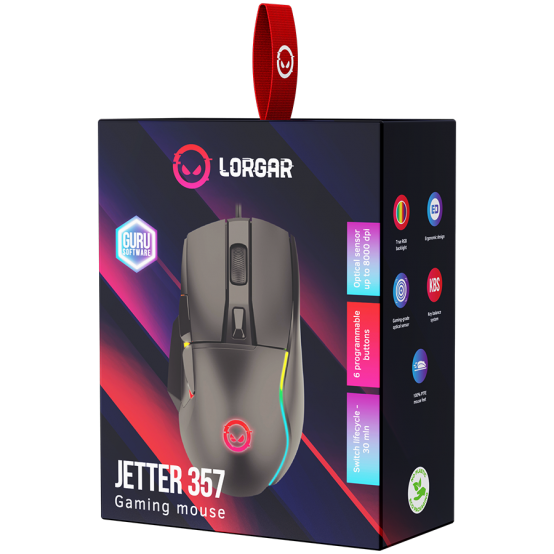 Mouse Lorgar Jetter 357 LRG-GMS357