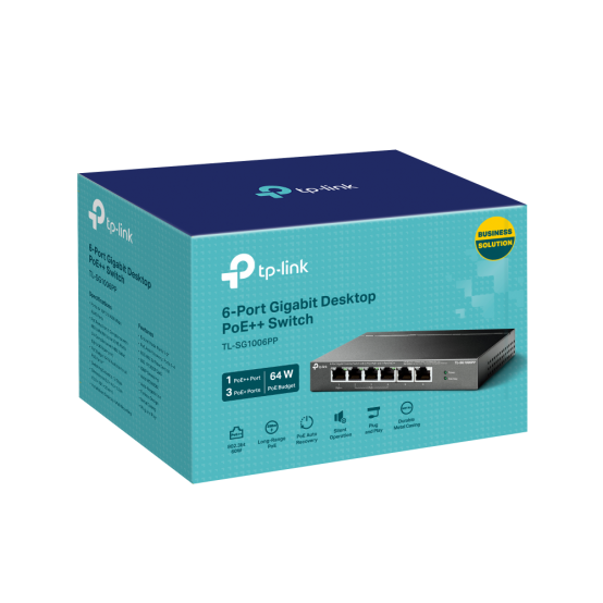 Switch TP-Link  TL-SG1006PP