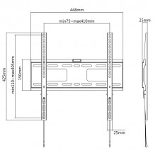 Suport Cabletech  UCH0182