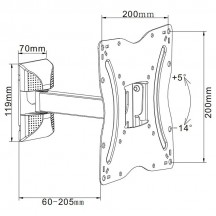 Suport Cabletech  UCH0215