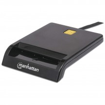Card reader Manhattan USB, Contact Reader, External 102049