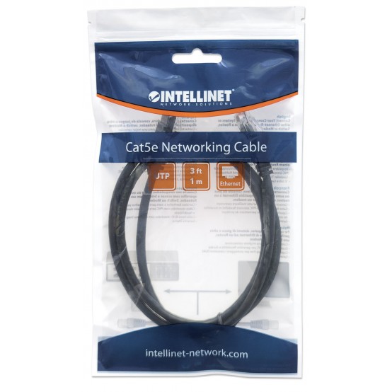 Cablu Intellinet Patch Cable UTP Cat.5E 1m 320740