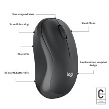 Mouse Logitech M240 Silent Bluetooth Graphite 910-007119