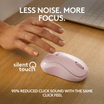 Mouse Logitech M240 Silent Bluetooth Rose 910-007121