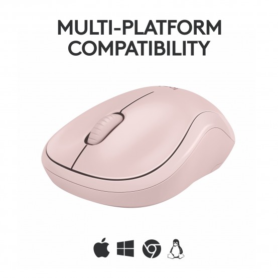 Mouse Logitech M240 Silent Bluetooth Rose 910-007121