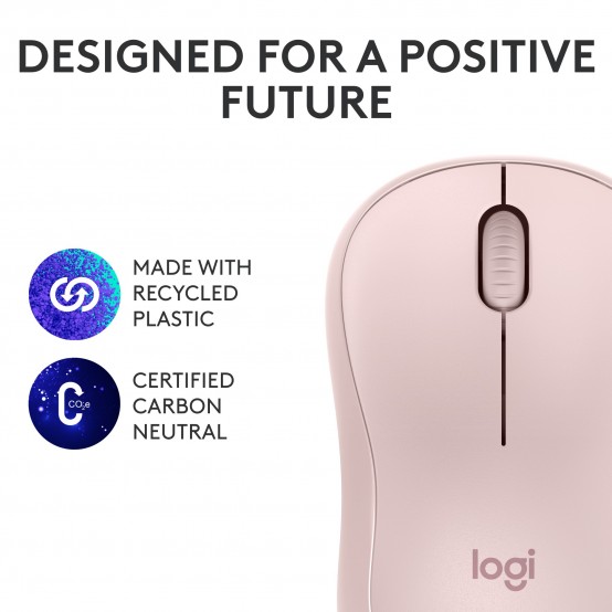 Mouse Logitech M240 Silent Bluetooth Rose 910-007121