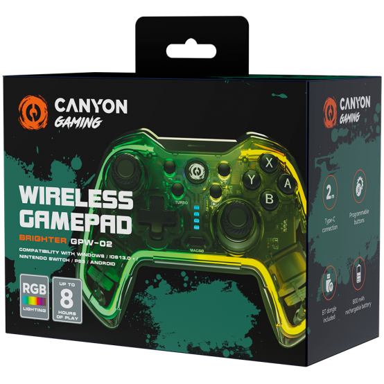 Gamepad Canyon  CND-GPW02