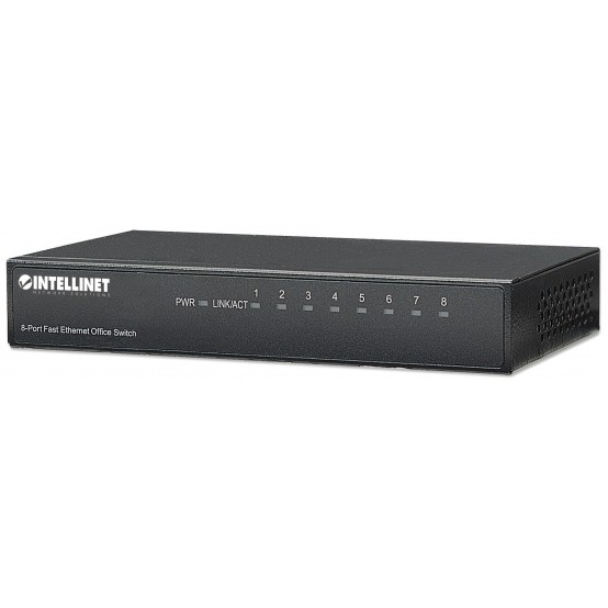 Switch Intellinet 8-Port Fast Ethernet Office Switch 523318