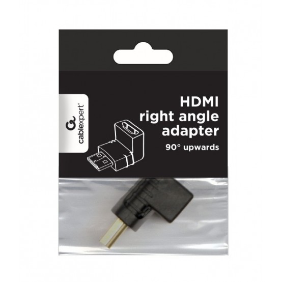 Adaptor Gembird HDMI right angle adapter A-HDMI90-FML